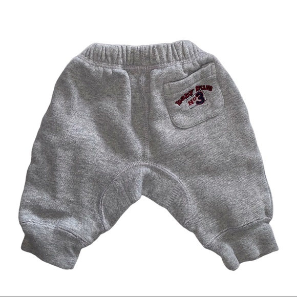 5/$25 B.U.M. Jogger Drawstring Elastic Waist Sweatpants Cuff Legs Baby 3 Months - Picture 2 of 4